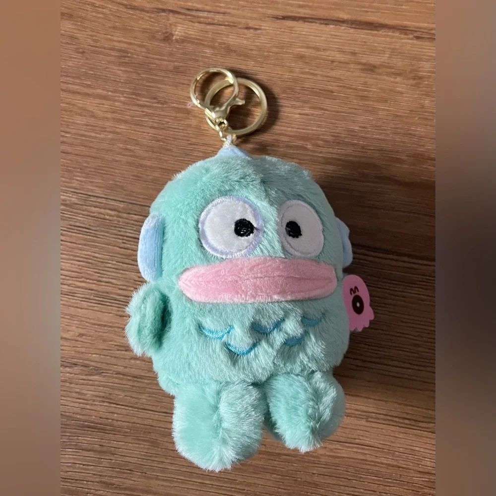 SANRIO-Imported (NWT) Hangyodon Plush Keychain - Picture 8 of 8